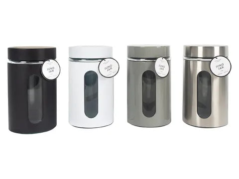 1000ML S/S WINDOW CANISTER JAR