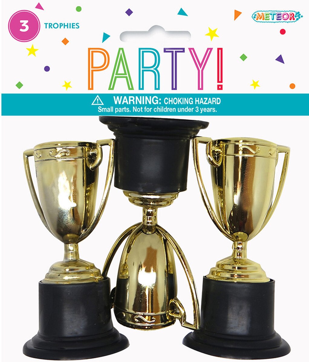 3 Trophies - Gold