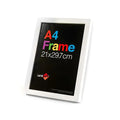 A4 MDF POSTER FRAME WHITE