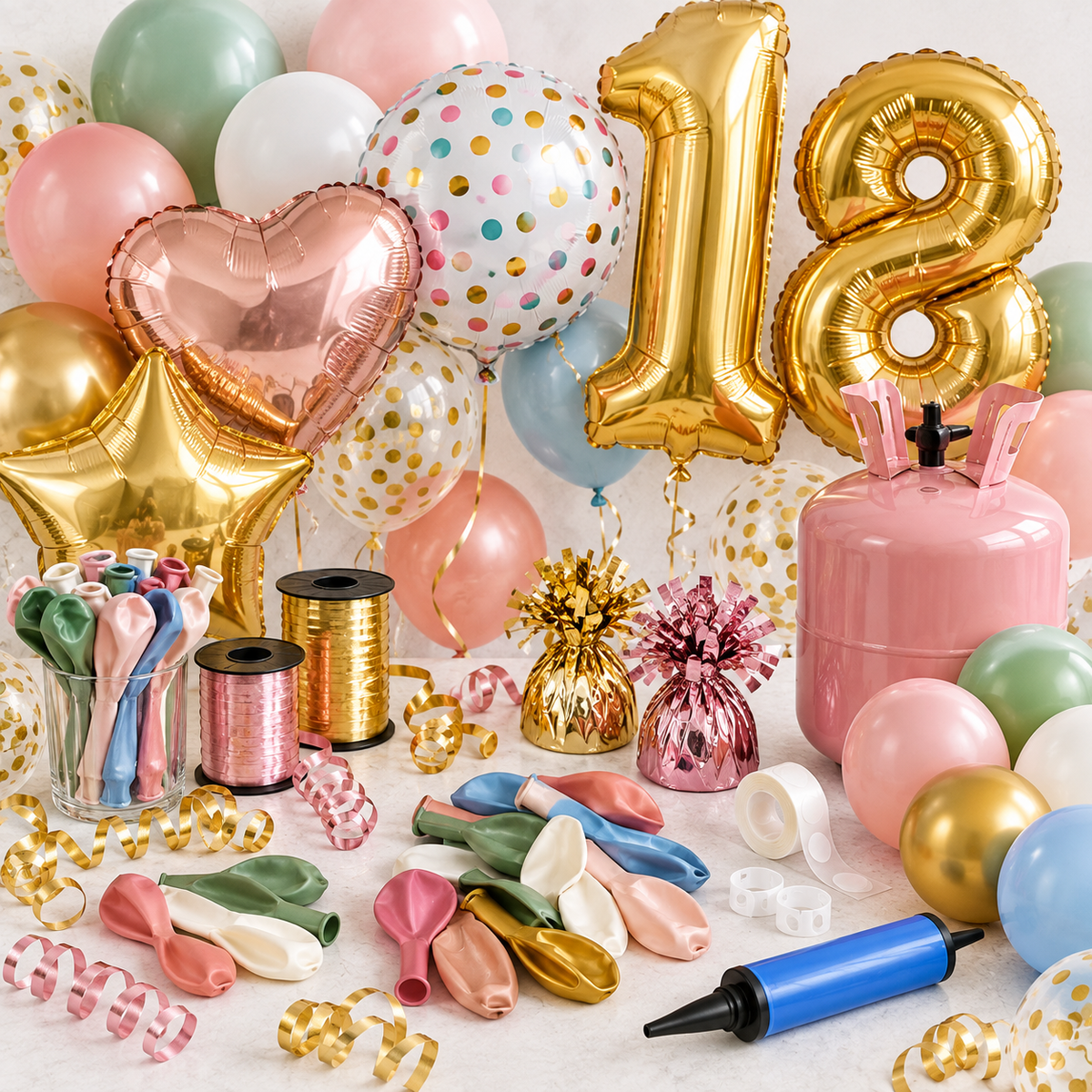 Balloons & Helium Inflation Canberra – Little Charming