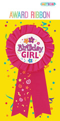 Birthday Girl Award Ribbon