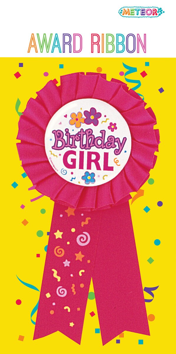 Birthday Girl Award Ribbon