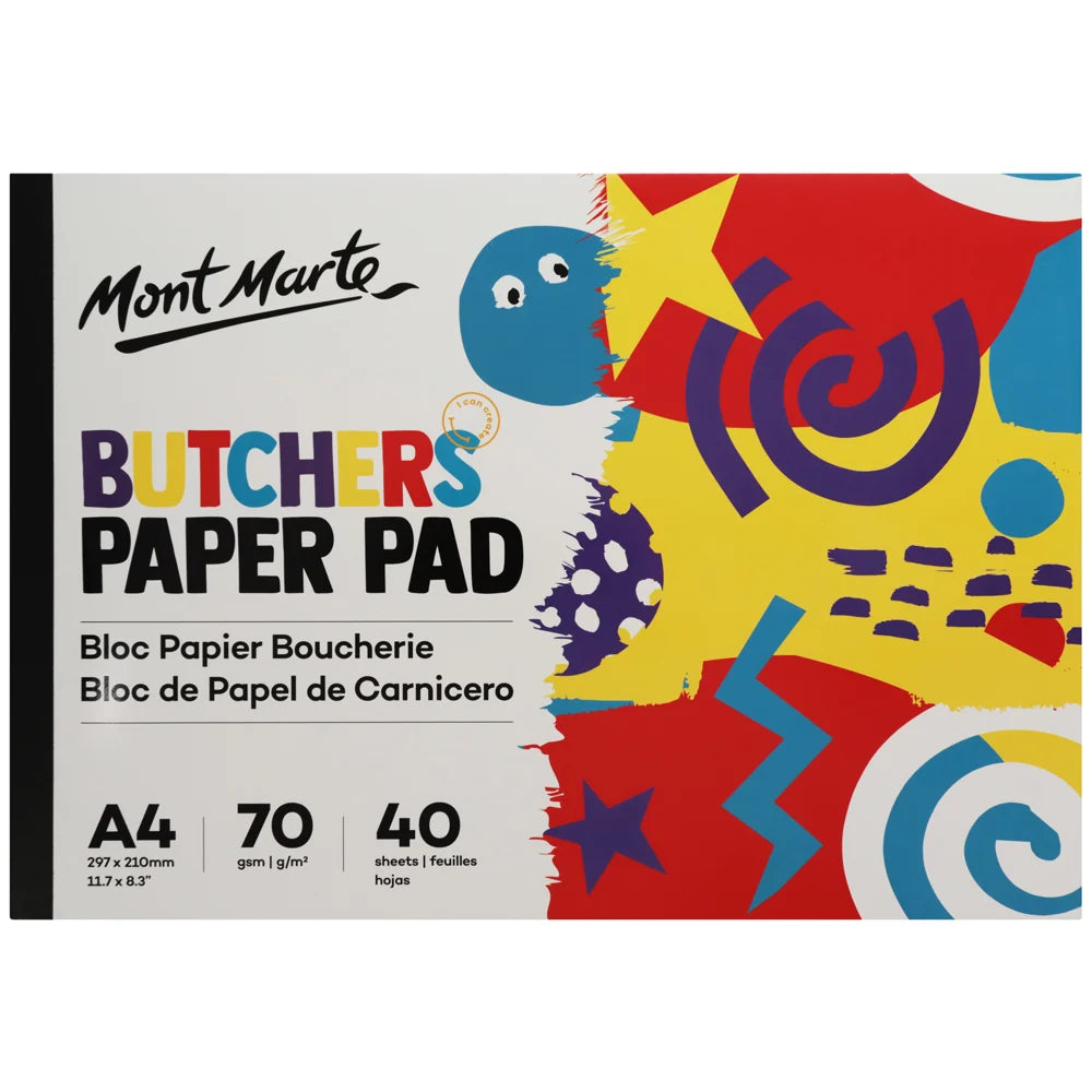 Butchers Paper Pad A4 70gsm 40 sheets