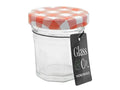 CLEO 40ML CHECKED LID GLA JAR