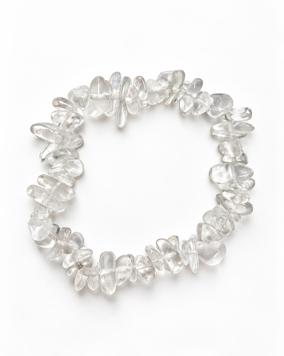Clear Quartz Chip Bracelet