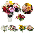 Flower Bouquet - 9Hd Rose&Lily 6Asst
