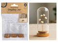 GLASS BELL CLOCHE DISPLAY 3PK [96/12]
