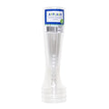 Glass Champagne Clear Plastic Pk4