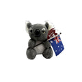 10cm Australian Koala Plush with Flag