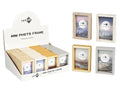 MINI FRAME MET/NAT 5X7.6CM PDQ
