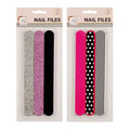 Nail File Fashion Pk3 2 Asstd Designs