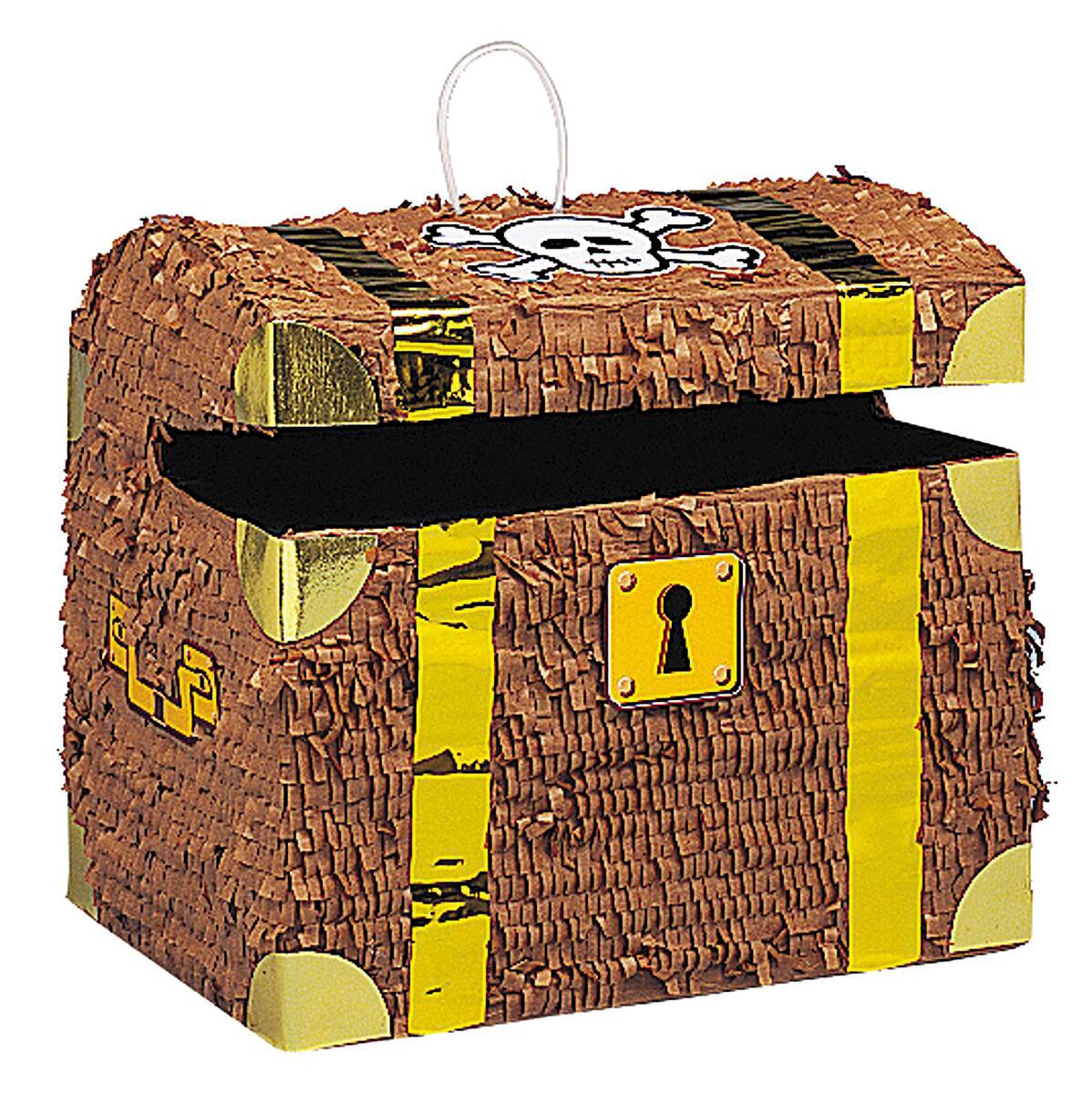Pinata Treasure Chest 25.5cm H x 31.3cm W x 23.3cm D