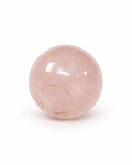 Polished Rose Quartz Crystal Sphere