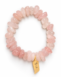 Rose Quartz Chip Bracelet