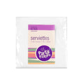 Serviettes 25x25cmx2Ply Pk50 White