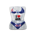 Shot glass - S bikini flag