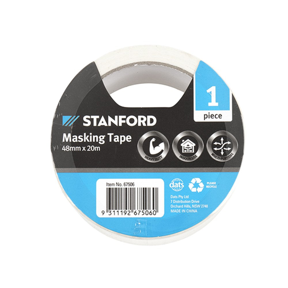 Tape Masking 1Pk 20Mx48mm