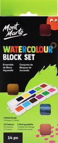 Watercolour Block Set 14pc